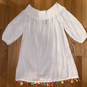 NWOT Forever21 White Off The Shoulder Dress Sz S